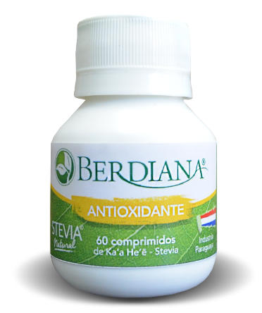 BERDIANA ANTIOXIDANTE: Frasco x 60 comprimidos.